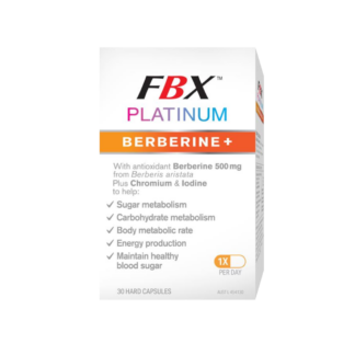 Naturopathica FBX Platinum Berberine+ 30 Capsules