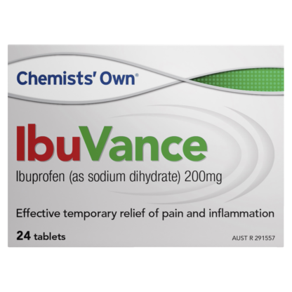 Chemist's Own IbuVance 24 Tablets