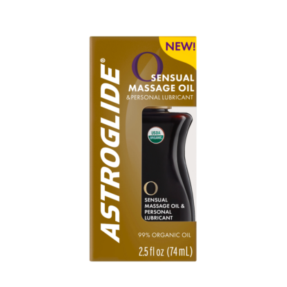 Astroglide Certified Organic Oil Personal Lubricant Massage Oil 74mL