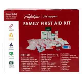 Trafalgar Family First Aid Kit 126 Items