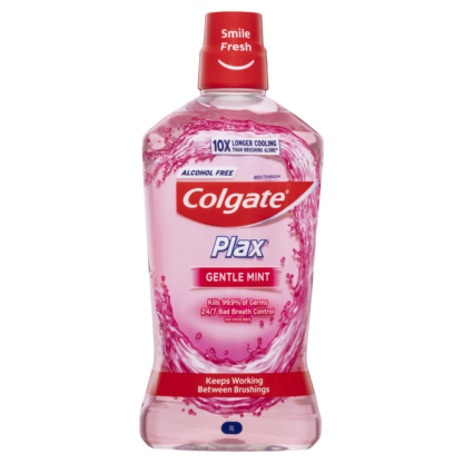 Colgate Plax Mouthwash 1 Liter - Gentle Mint