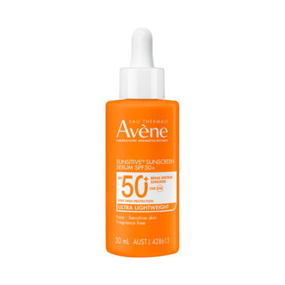 Avene Sunsitive Sunscreen Serum SPF 50+ 30mL - Ultra Light Weight