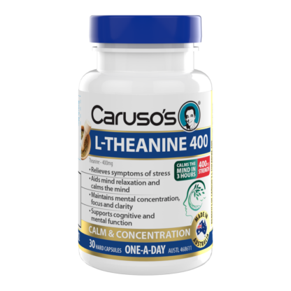 Caruso's L-Theanine 400 30 Capsules