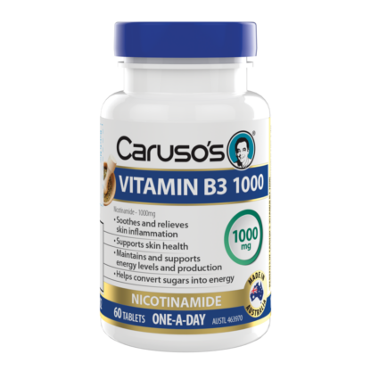 Caruso's Vitamin B3 1000mg 60 Tablets