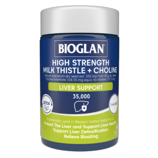 Bioglan High Strength Milk Thistle + Choline 60 Tablets