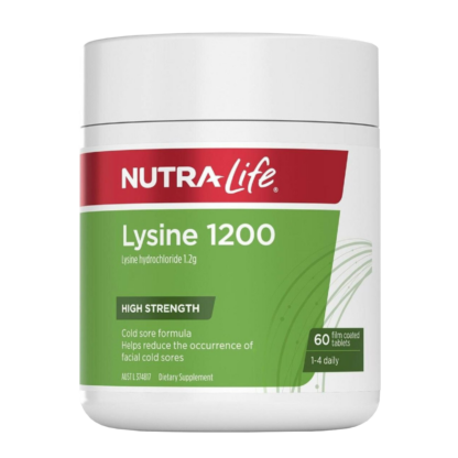 Nutra-Life Lysine1200 60 Capsules