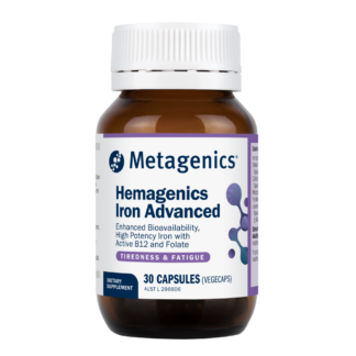 Metagenics Hemagenics Iron Advanced 30 Capsules