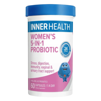 Inner Health Women's 5-in-1 Probiotic 60 Capsules