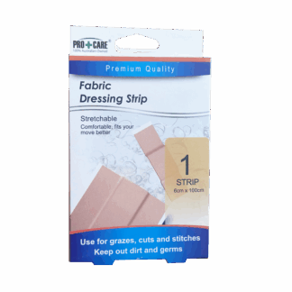 Pro+Care Bandage Strips Fabric Dressing 1 Pack