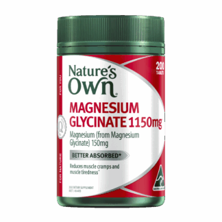 Nature's Own Magnesium Glycinate 1150mg 200 Tablets