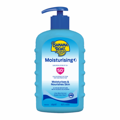 Banana Boat Moisturising Sunscreen Lotion SPF50+ 400g