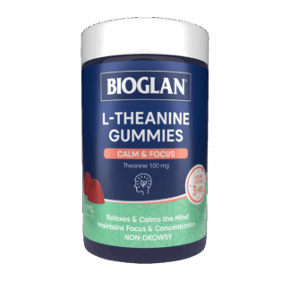 Bioglan L-Theanine Gummies Calm & Focus 75tabs