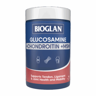 Bioglan Glucosamine + Chondroitin + MSM 180 Tablets