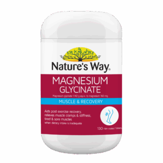 Nature's Way Magnesium Glycinate 130 Tablets