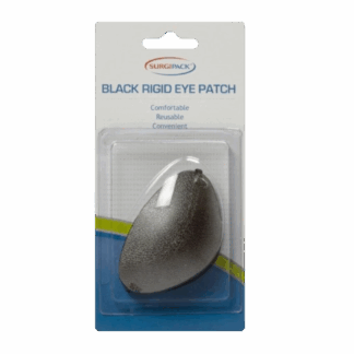 Surgipack Black Eye Patch Hard Single