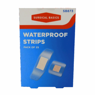 Surgical Basics Waterproof Wound Strips 25 Pack