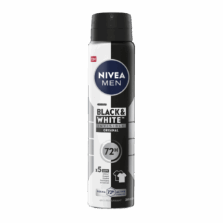 Nivea Men Black & White Invisible Original Anti-Perspirant Aerosol 250mL