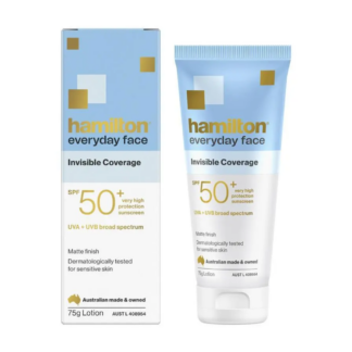 Hamilton Everyday Face Sunscreen Lotion SPF50+ 75g