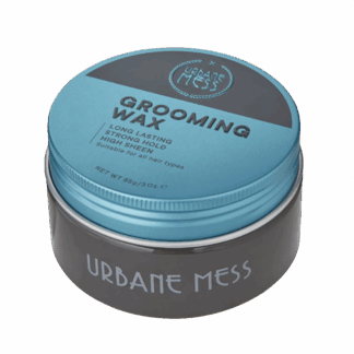3x Urbane Mess Grooming Wax 85G Hair Care/Styling Fashion Gel Strong Hold