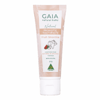 GAIA Natural Baby Natural Probiotic Toothpaste Fruit Smoothie 50g