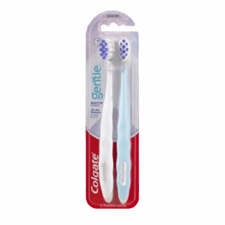 Colgate Gentle Sensitive Expert Manual Toothbrush with Ultra Soft Bristles, 2 Pack