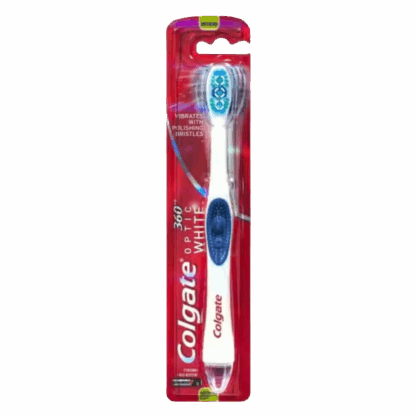 Colgate 360 Optic White Sonic Power Toothbrush Medium 1 Pack