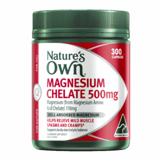 Nature's Own Magnesium Chelate 500mg 300 Capsules