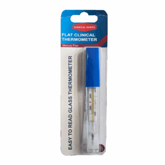 Surgical Basics Flat Clinical Thermometer Mercury Free