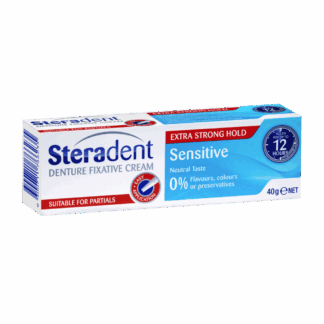 Steradent Denture Sensitive Fixative Cream 40g