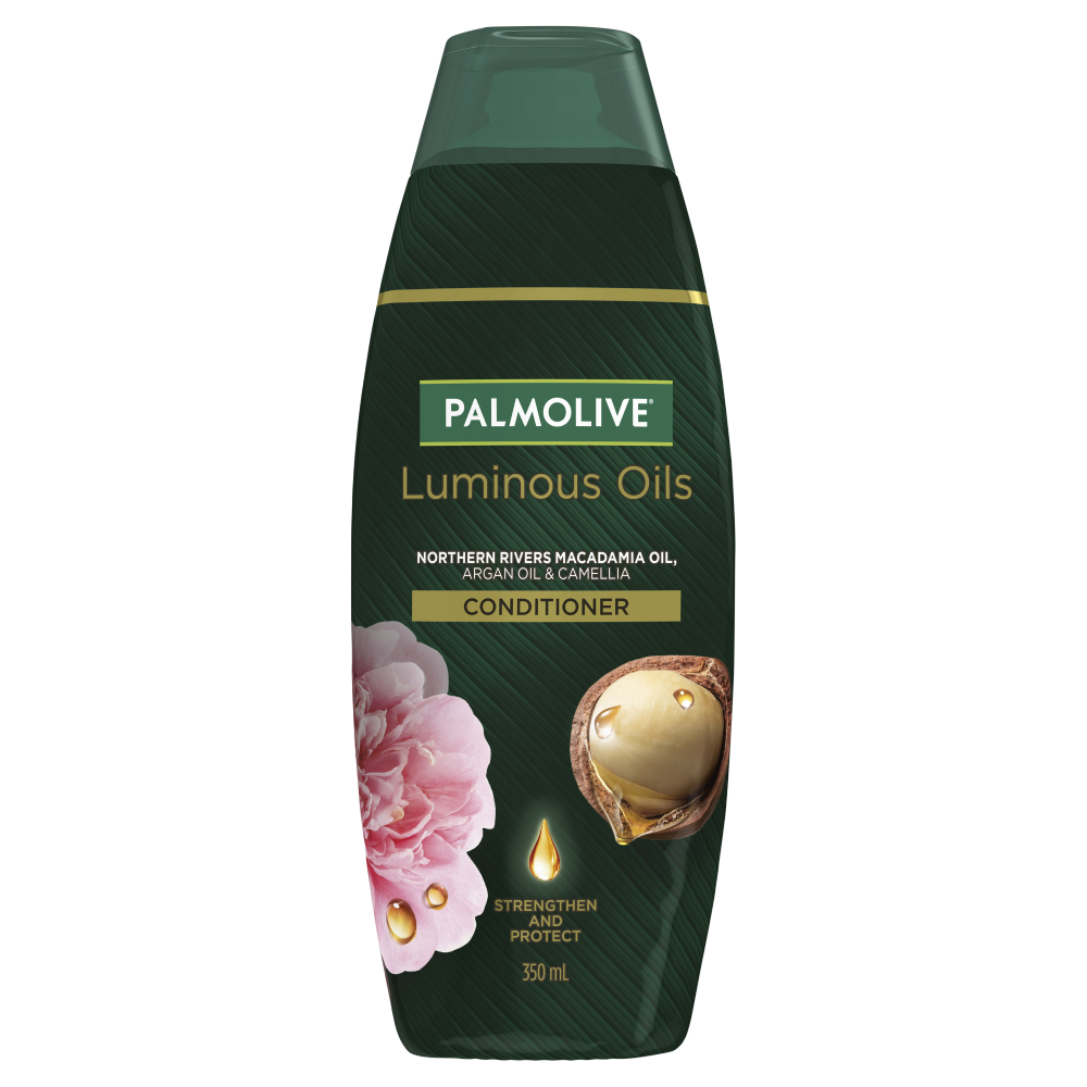 Palmolive Luminous Oils Hair Conditioner 350mL - Northern Rivers Macadamia