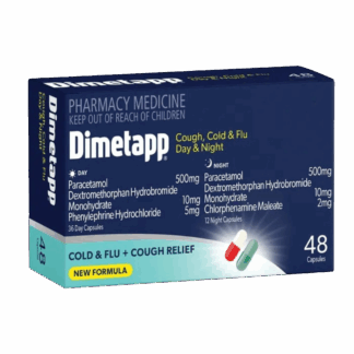 Dimetapp Cough, Cold & Flu Day & Night 48 Capsules