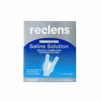 Reclens Normal Saline 15ml 15 Ampoules