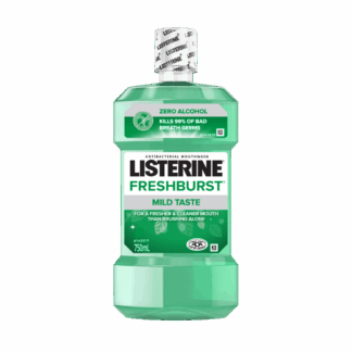 Listerine Freshburst Zero Alcohol Mouthwash 750ml