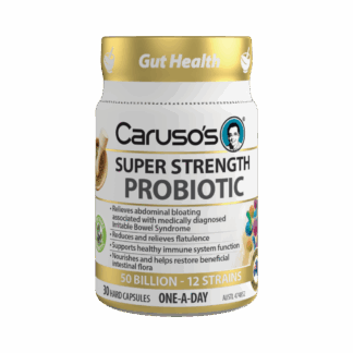 Carusos Super Strength Probiotic 30 Capsules