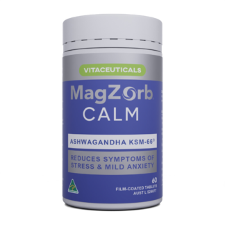 Vitaceuticals MagZorb Calm 60 Tablets Ashwagandha KSM-66