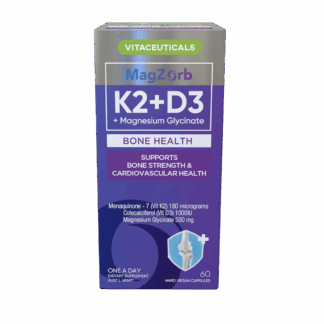 Vitaceuticals MagZorb K2 + D3 + Magnesium Glycinate Bone Health Cap X 60