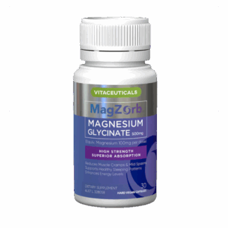 Vitaceuticals Magzorb Magnesium Glycinate 30 Capsules