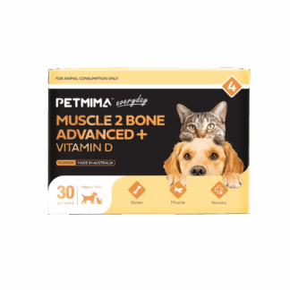 Petmima Muscle 2Bone Advanced + Vitamin D Sachets 30 Pack