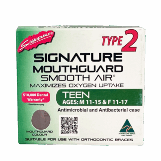 Signature Type 2 Competition And Club Sports Mouthguard Intermediate Teen (SM33)