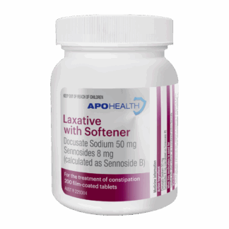 APOHEALTH Laxative with Softener 200 Tablets