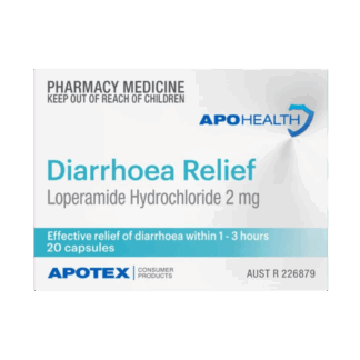 APOHEALTH Diarrhoea Relief 20 Capsules