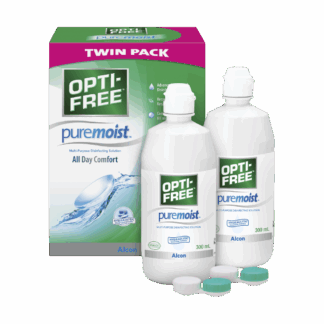 OPTI-FREE Pure Moist Multi-Purpose Disinfecting Solution Economy Pack