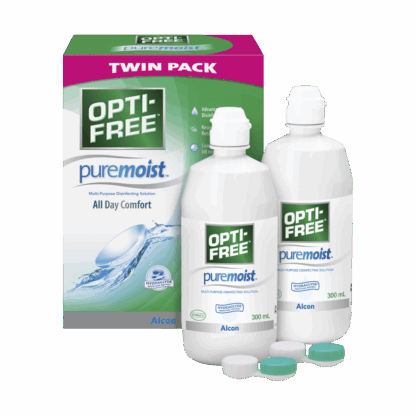 OPTI-FREE Pure Moist Multi-Purpose Disinfecting Solution Economy Pack