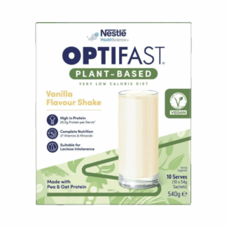 Nestle Optifast VLCD Plant Based Shake 10 X 54g - Vanilla