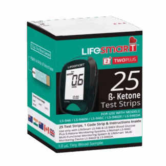 LifeSmart B-Ketone Test Strips 25 Pack
