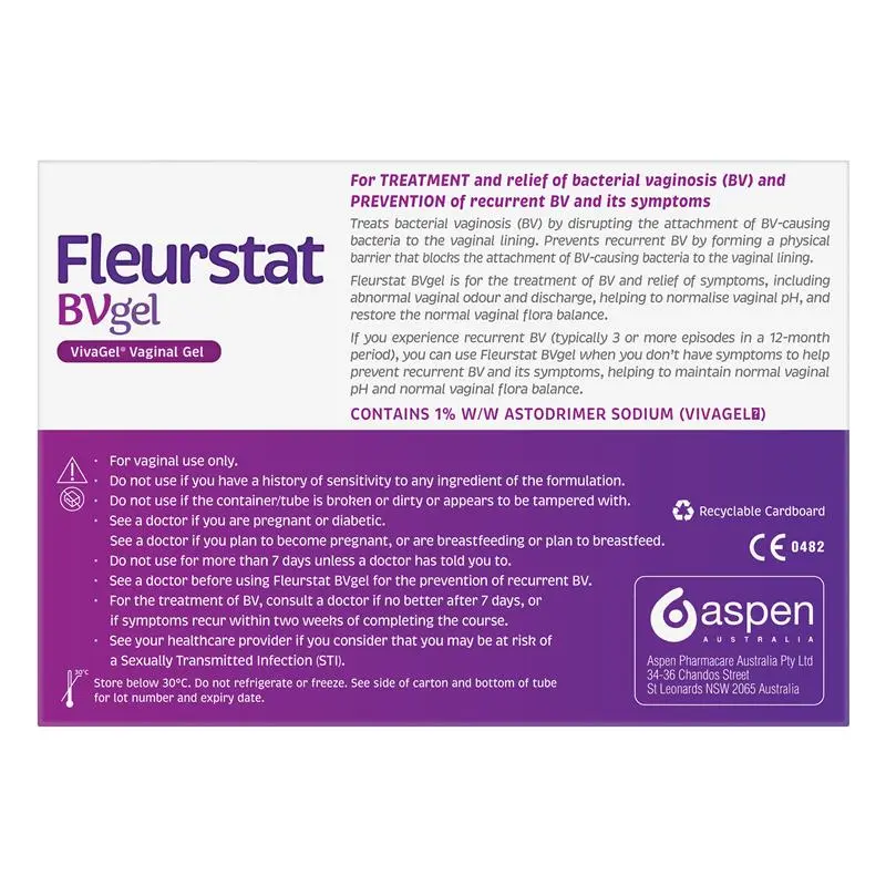Fleurstat BV Gel 45g - Astodrimer Sodium (S3) - Image 2