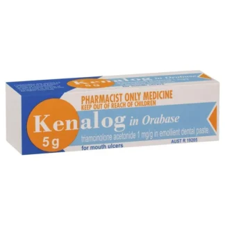 Kenalog in Orabase for Mouth Ulcers 5g - Triamcinolone (S3)