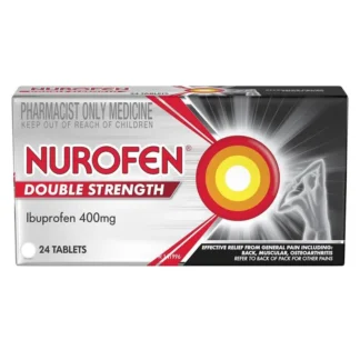 Nurofen Double Strength Pain and Inflammation Relief 400mg Tablets 24 - Ibuprofen (S3)