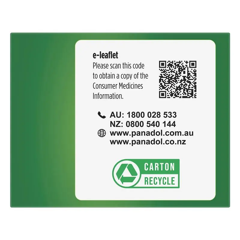 Panadol Osteo Paracetamol Pain Relief 665mg 96 Caplets (S3) - Image 4