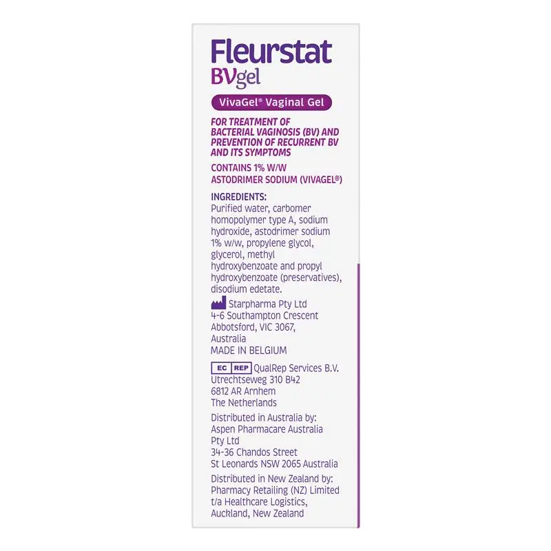 Fleurstat BV Gel 45g - Astodrimer Sodium (S3) - Image 4